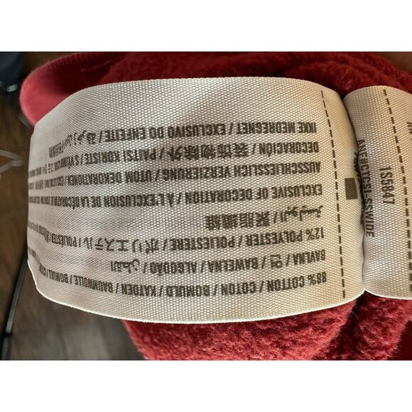 Vintage‎ Abercrombie Fitch Hoodie Sz Small Pullover Red Sweatshirt - Picture 7 of 7